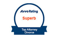 Avvo Superb Rating - Top Attorney Divorce